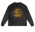 Let there be light Black Long Sleeve