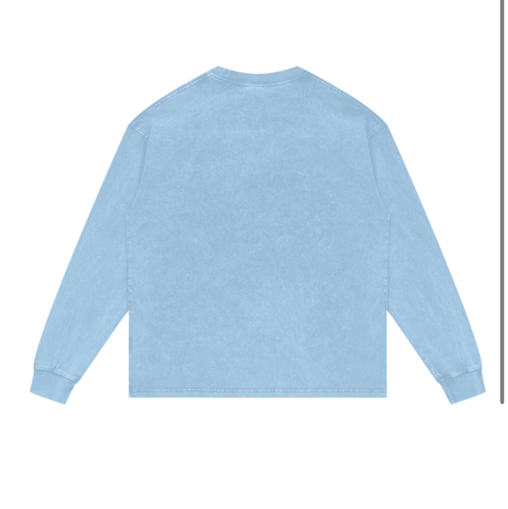 Let there be light Blue Long Sleeve